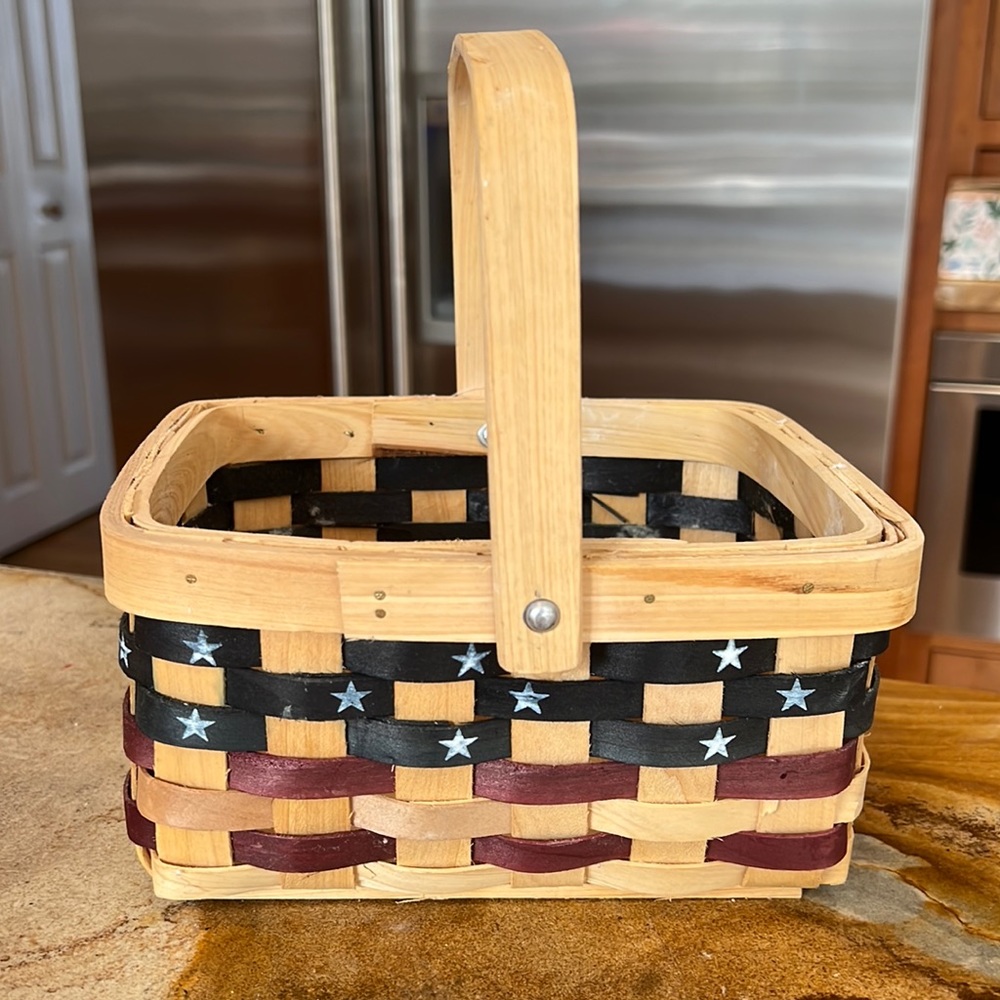 Red White & Blue Basket - Picture 3 of 8